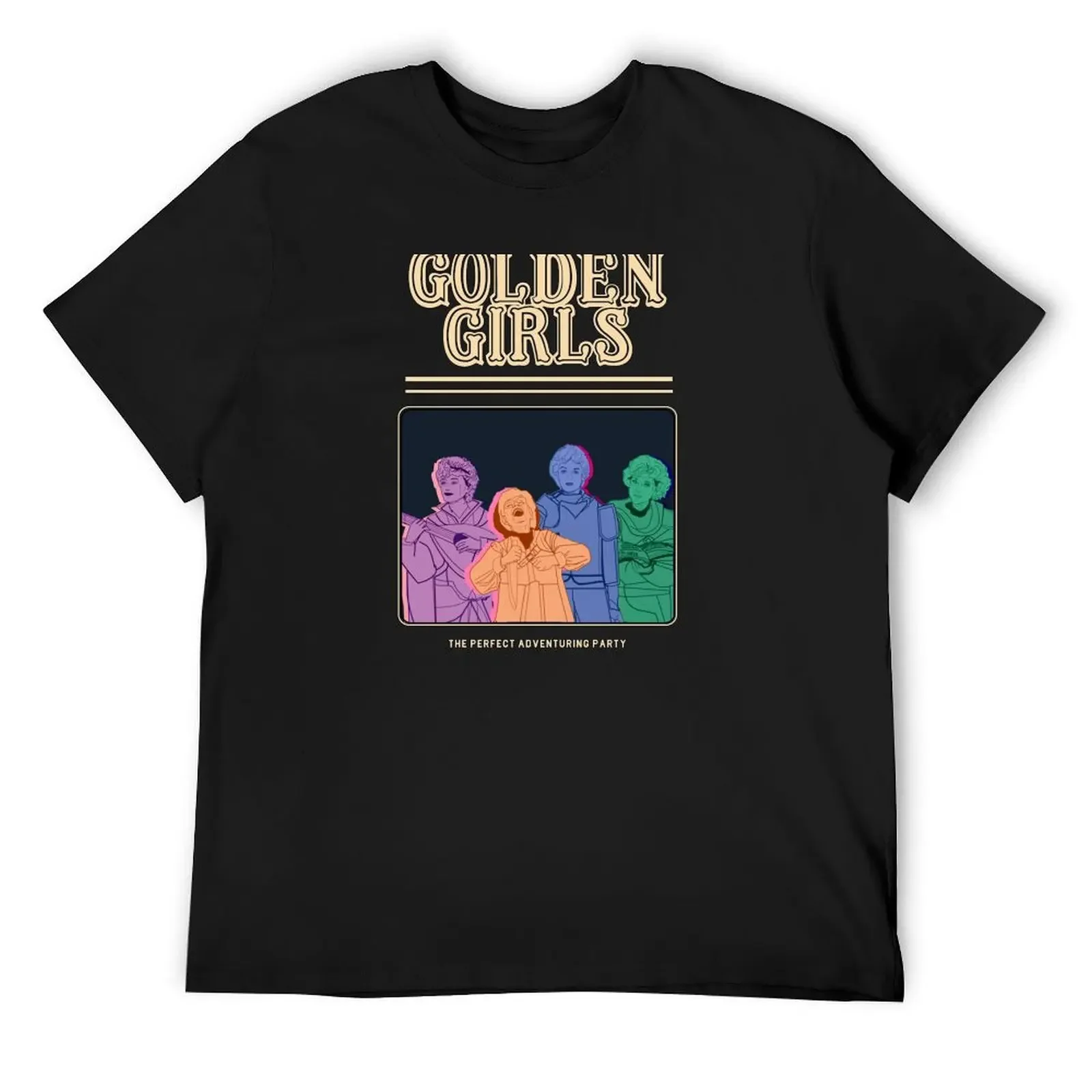 

Golden Girls, Ideal D&D Party T-Shirt kawaii clothes blanks t shirts men