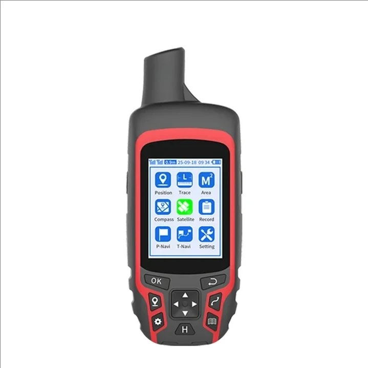 GPS +BEIDOU Handheld gps positioning acquisition Track measurement Loading the map Area measurement A 6 handheld GPS