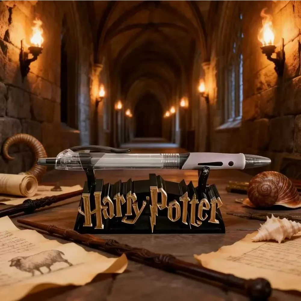 New Harry Potter magic pen and wand display stand, desktop decoration collection stand, home office table decoration gift. view 3