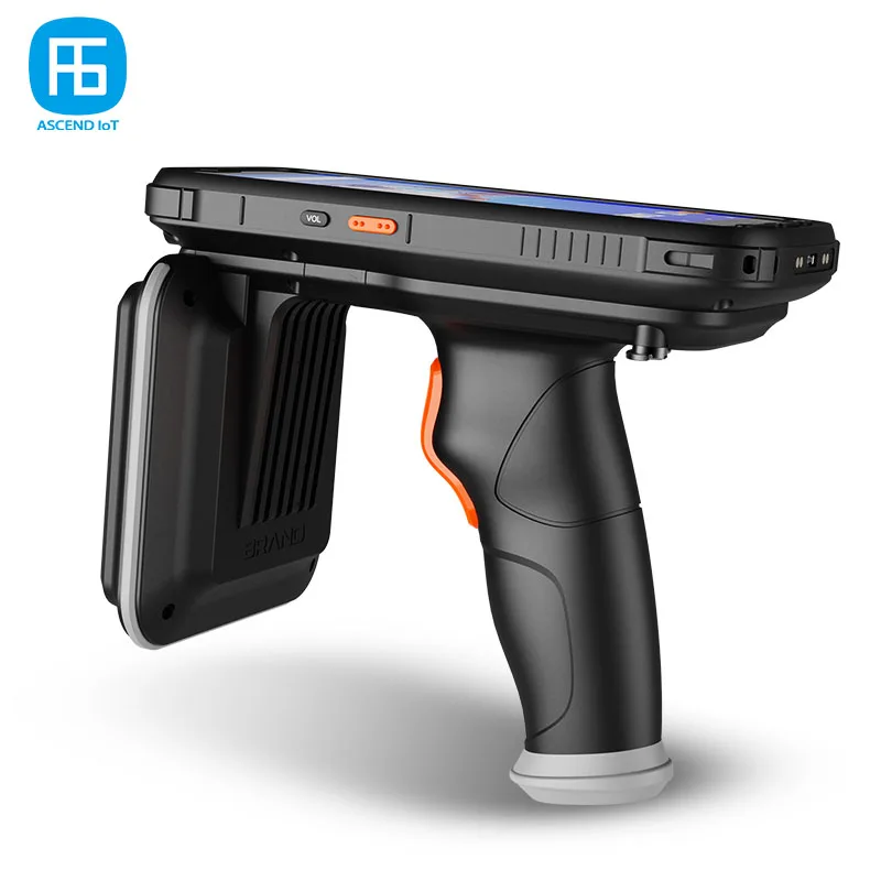 NEW Long Range RFID Reader Writer ISO 18000-6C Handheld Mobile UHF RFID Reader Passive UHF RFID Tags Scanners for Inventory Mana
