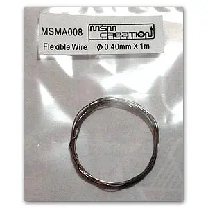 MSM Diameter 0.40mm 1 Meter Soft Metal Wire MSMA008 Modifying and Assembling Model Accessories