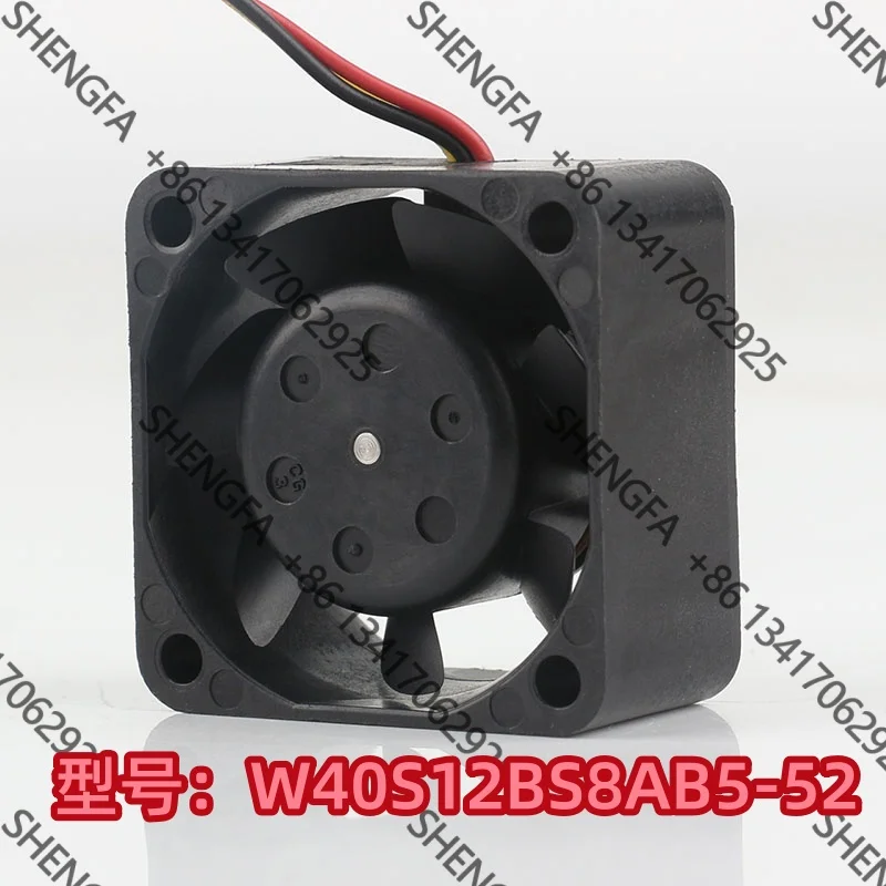 cooling fan Nidec 5V 24V 48V AC EC 4028 40X40X28MM 4CM Dual ball bearing Speed measurement violence W40S12BS8AB5-52 DC 12V 0.24A