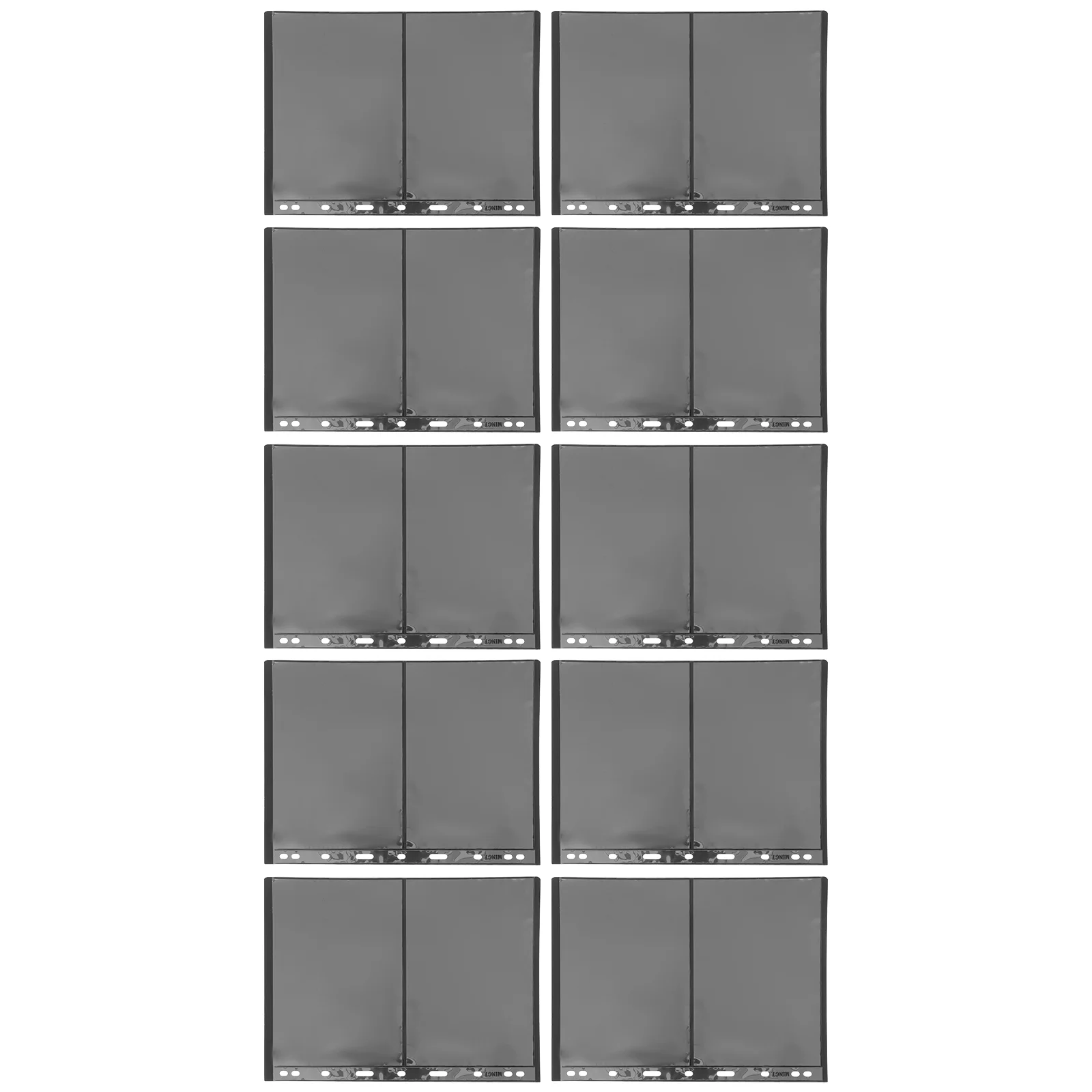 10 шт. держатель для сбора штампов, альбомы для хранения монет, коллекционные принадлежности, вставки, держатели, карманные наклейки для ногтей