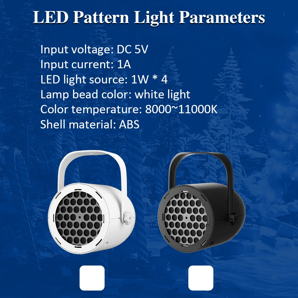 16-نمط USB عيد الميلاد العارض ضوء مصباح المرحلة لأضواء جو عطلة سطوع عالية الأضواء الإضاءة