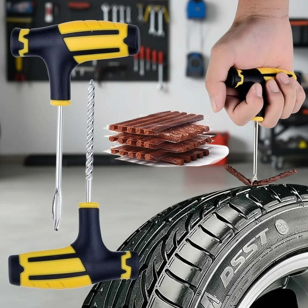 

Набор инструментов для ремонта автомобильных мотоциклов и велосипедных шин, взрывозащищенное усиление, 1 комплект