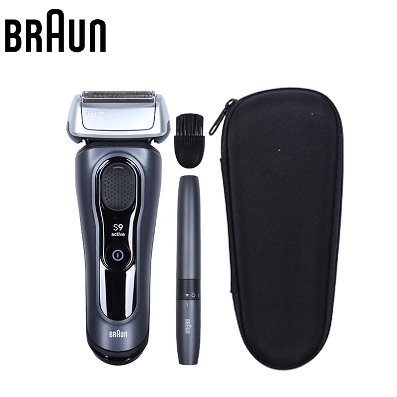 Braun Series 9 Active Electric Shaver MagLev Motor Sonic Vibration AutoSense OneShave Wet Dry 60 Min 90A