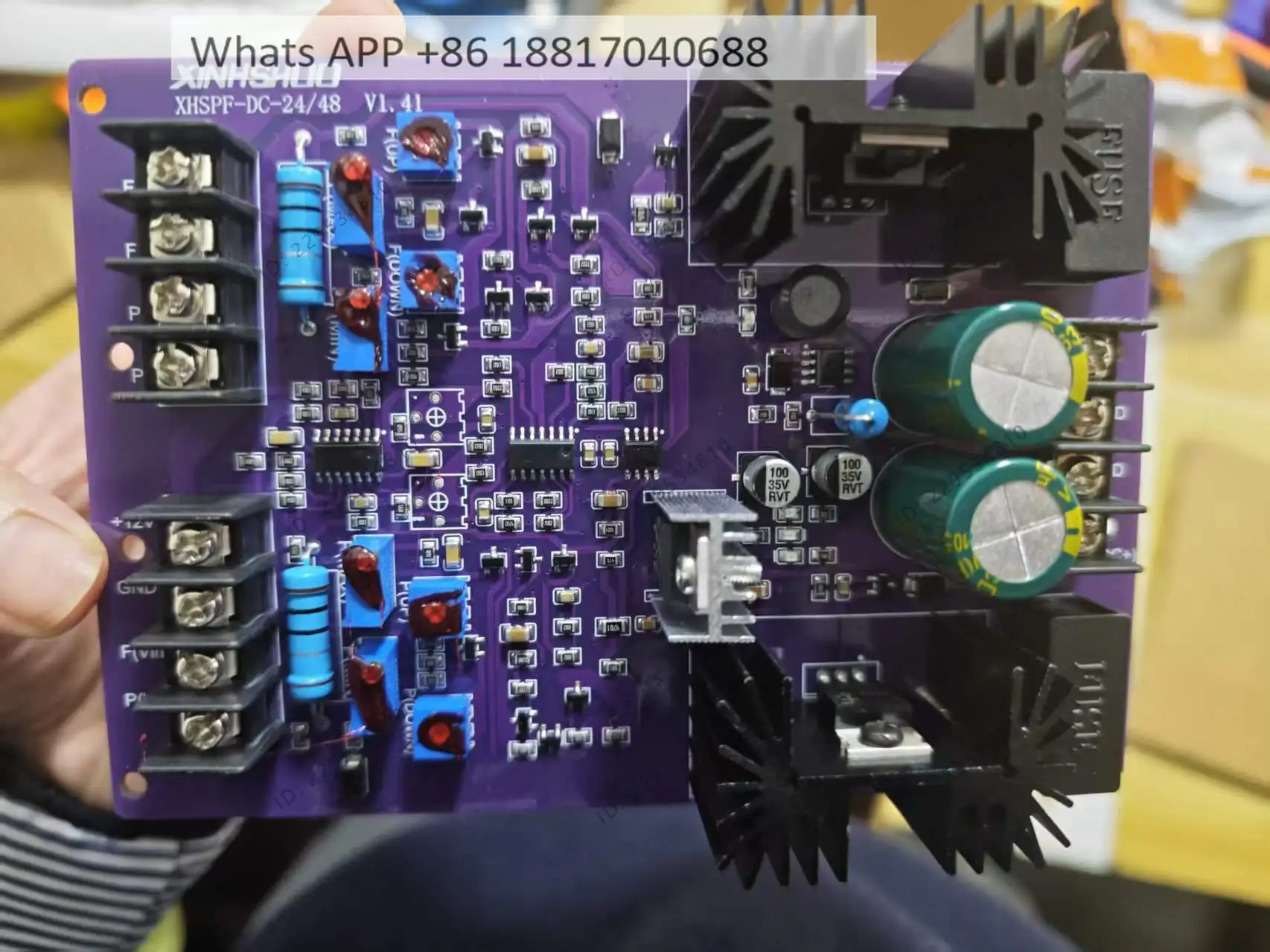 XHSFP-DC-24/48 single and double proportional amplification board module