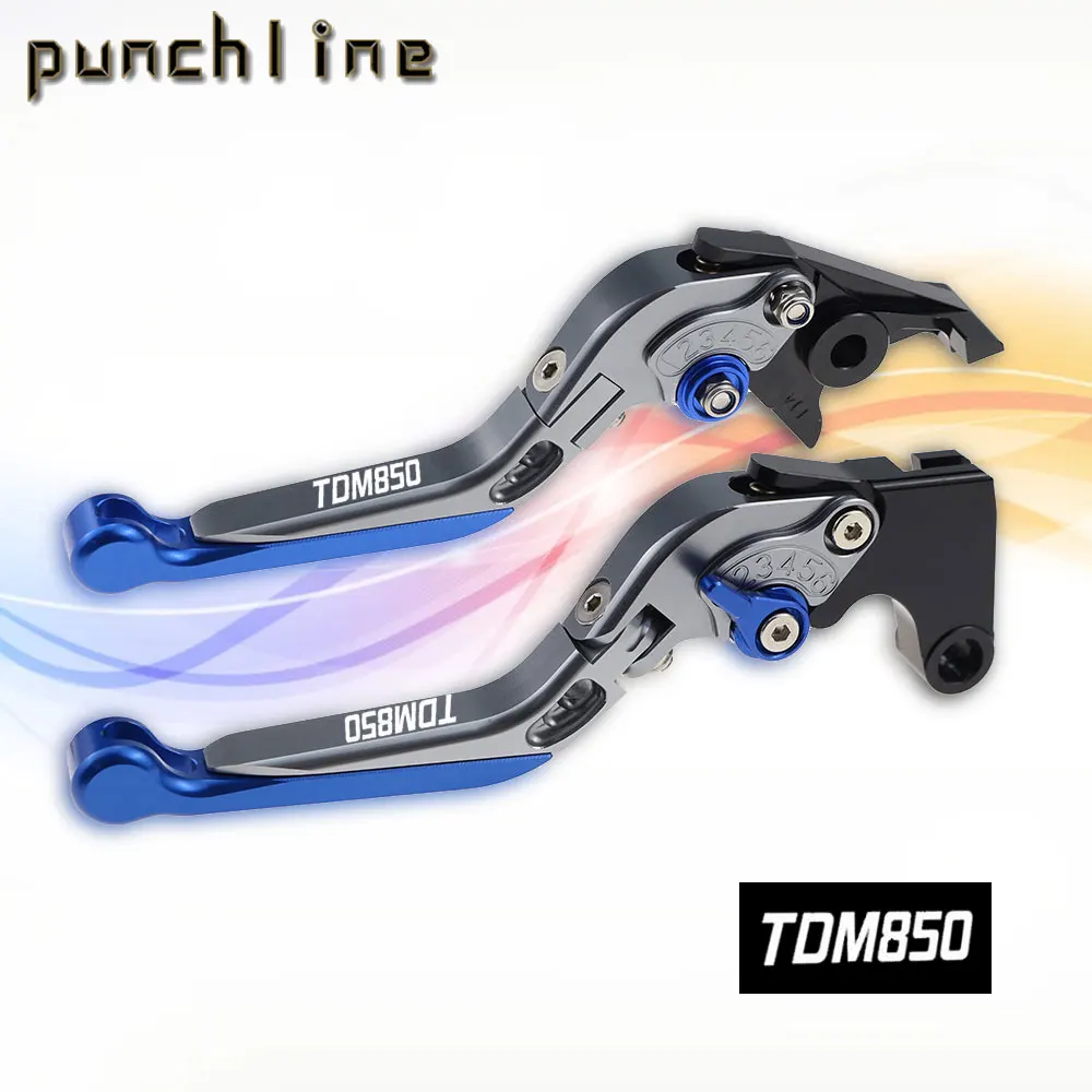 

Fit For TDM 850 1991-2002 TDM 850 TDM-850 CNC Accessories Folding Extendable Brake Clutch Levers Adjustable Handle Set