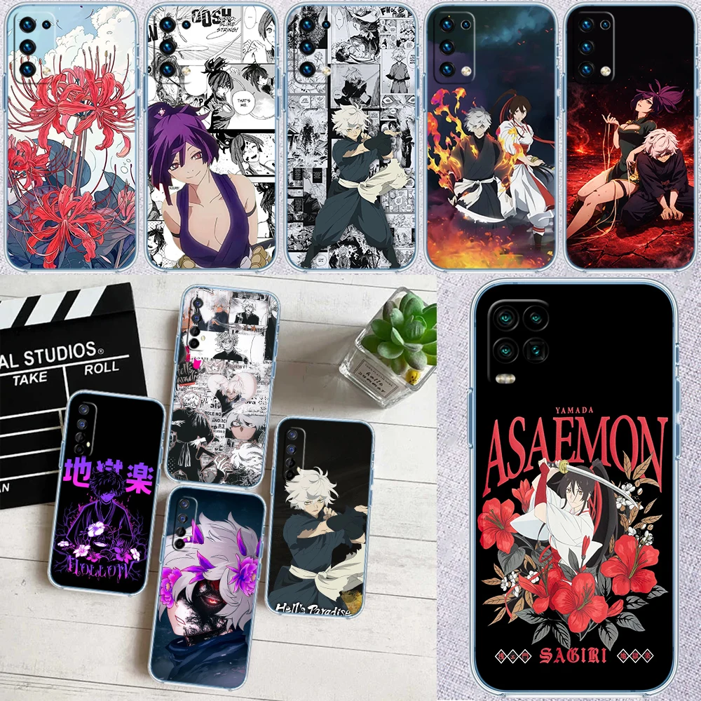 AR45 Hell's Paradise Phone Case for Motorola Moto E13 E15 E20 E22 E22I E22S E30 E32 E40 E7 E7I G Plus Power Play Stylus G22 G14