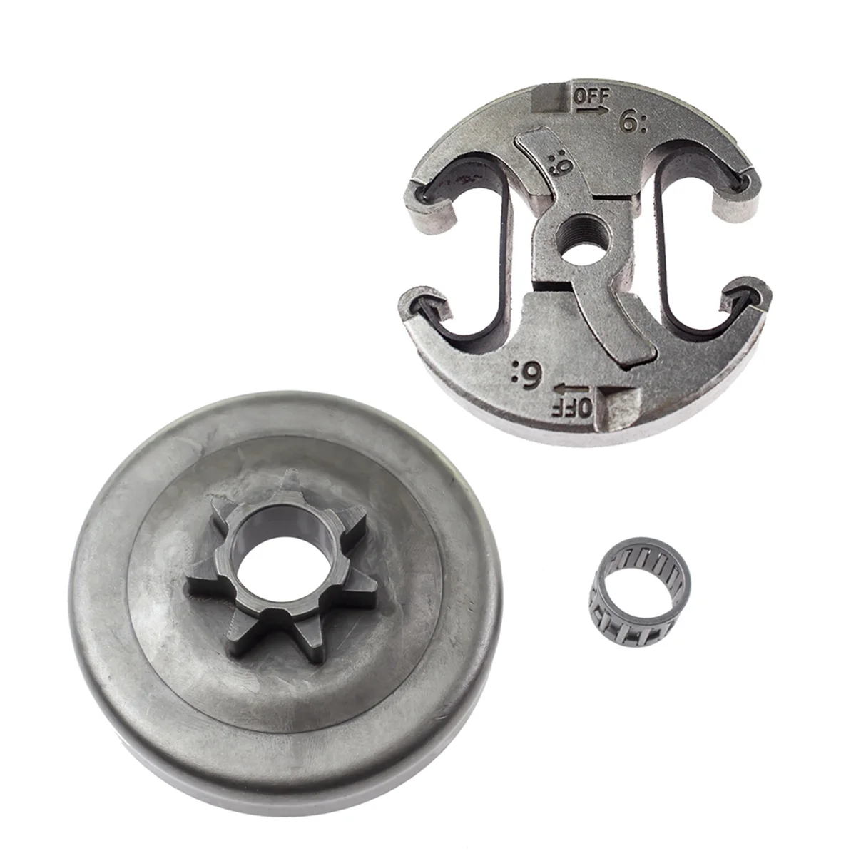 ABJZ クラッチドラムチェーンスプロケット チェーンソー 340 340E 345 345E 350 351 353 445 445II 445E 450 450E 450E II に適合