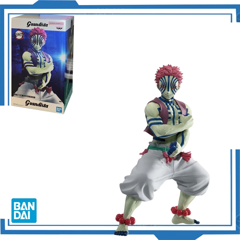 

Bandai Original Banpresto Anime Demon Slayer The Movie Grandista Akaza PVC Action Figure Model Collectible Toys