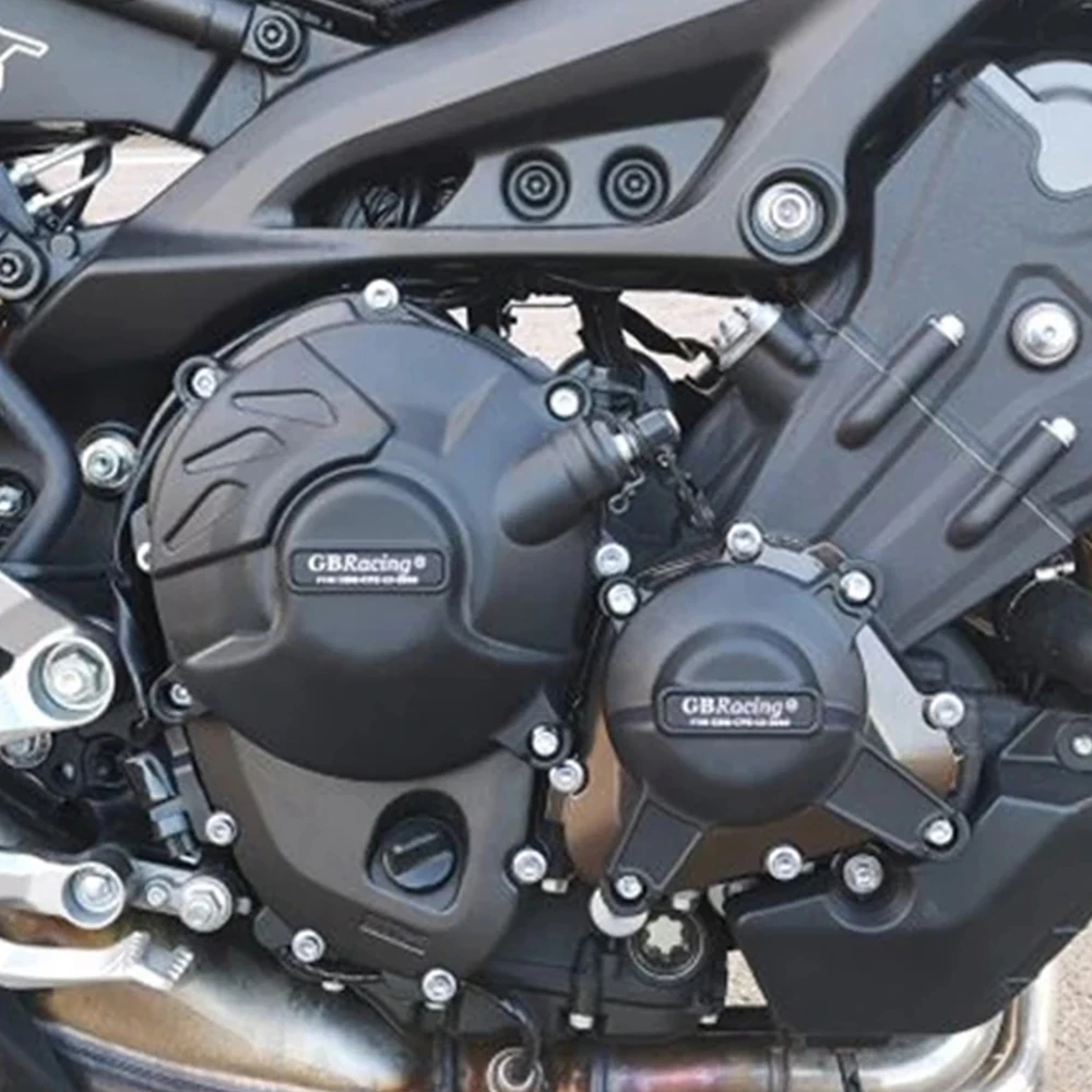 For YAMAHA MT-09 FZ-09, TRACER & SCRAMBLER 2014-2020 & XSR900 2015-2020 Motorcycles Engine Cover Protection Case GB Racing