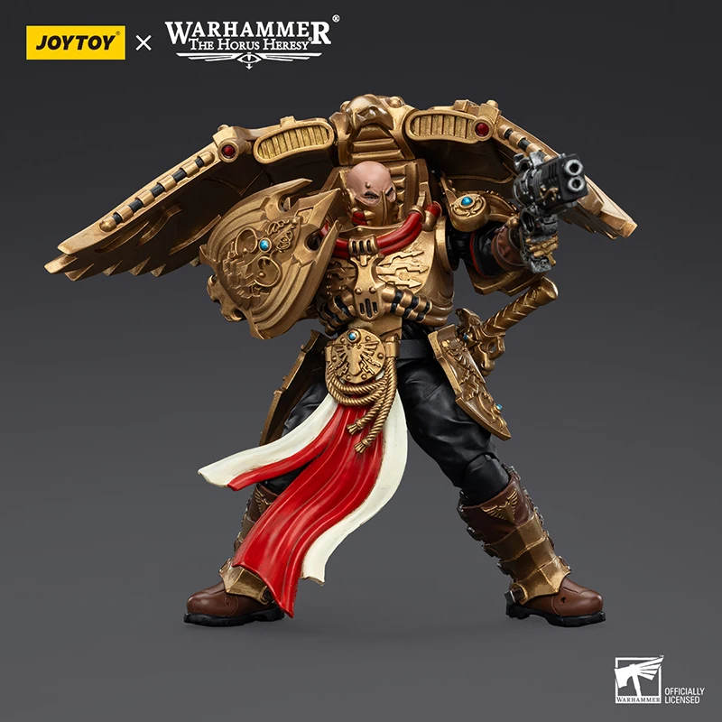 JOYTOY Figurka Akcji 1/18 40K Heresy Horusa Legio Custodes Adeptus Custodes Figurki Achillus Dreadnought Anime Model Militarny
