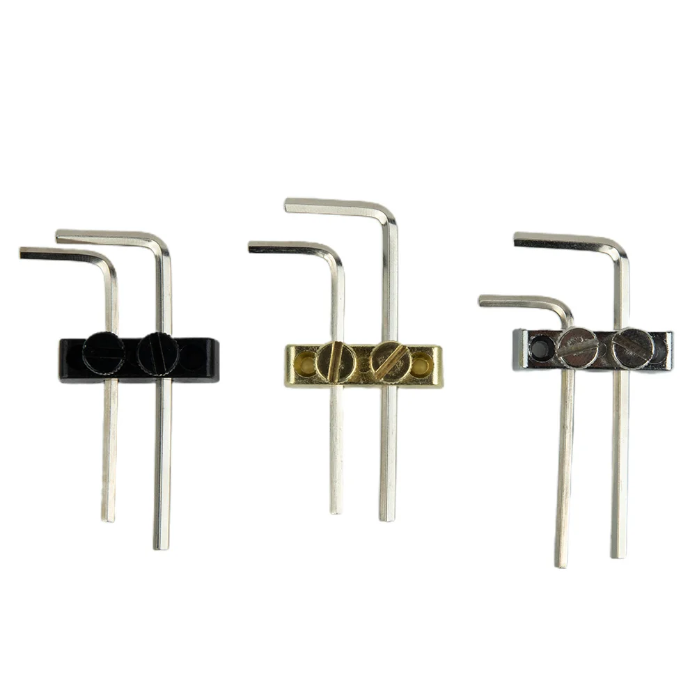 

Electric Guitar Tremolo Headstock Mounted Key Metal Hex Wrench Holder Mounting Screws Tools Parts Guitar Parts Accessories