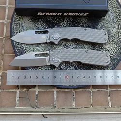 Cuchillo táctico Demko Shark Cub deep carry S35VN titanio