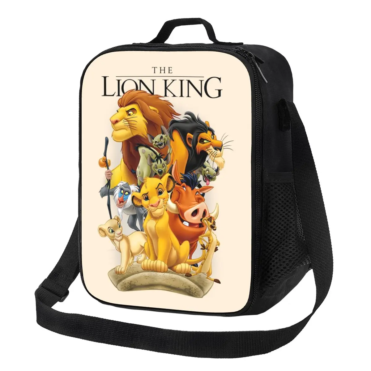 Personalizza il re leone personaggi Lunch Bag uomo donna Thermal Cooler coibentato Lunch box per ufficio per adulti