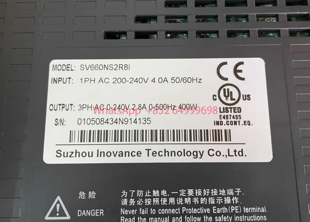 New servo drive, SV660NS2R8I, 400W