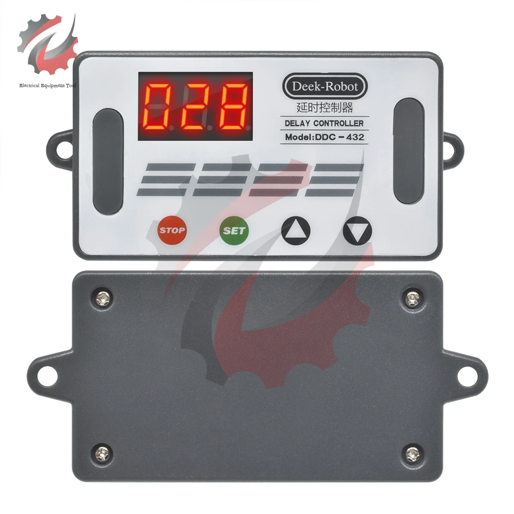 DDC-432 DC 5V-30V Dual MOS LED Digital Delay Controller Time Delay Relay Trigger Cycle Timer Delay Switch Timing Control Module