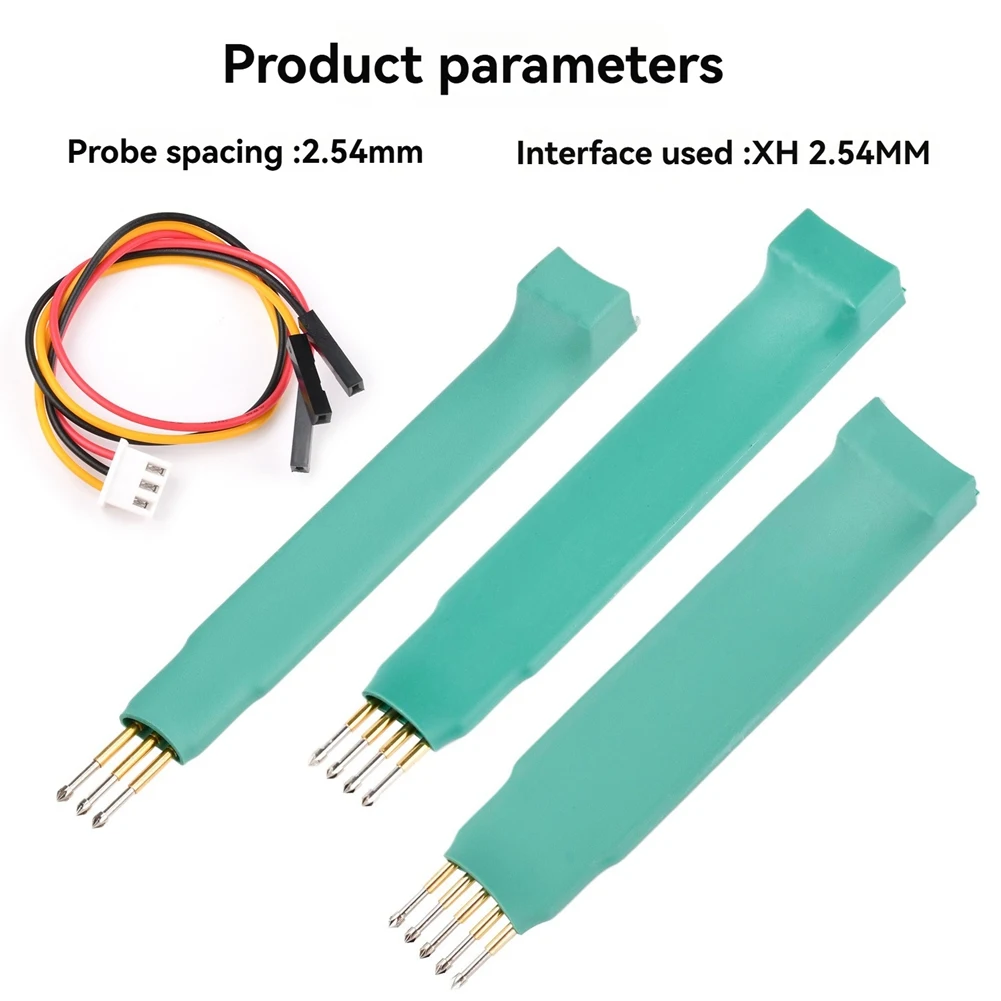 3P 4P 5P Spring Needle Probe 2.54mm Spacing Chip Burning Write Read Tester for STM32 STM8 Industrial Repair Tool 3P