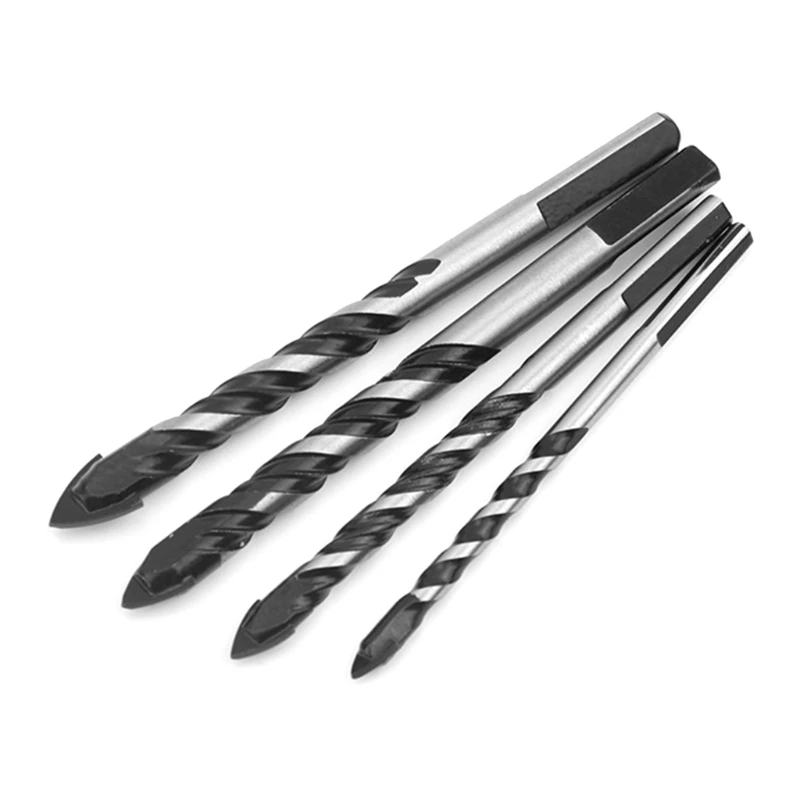 5 piezas taladro baldosas vidrio cerámica triangular 5 piezas con diseños flauta doble kxre