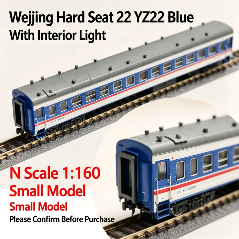 Changming N Scale 25B Train Model WJ YZ22 Passenger Car Single Car Dining Car Luggage Van Multiple Models Available Without Box