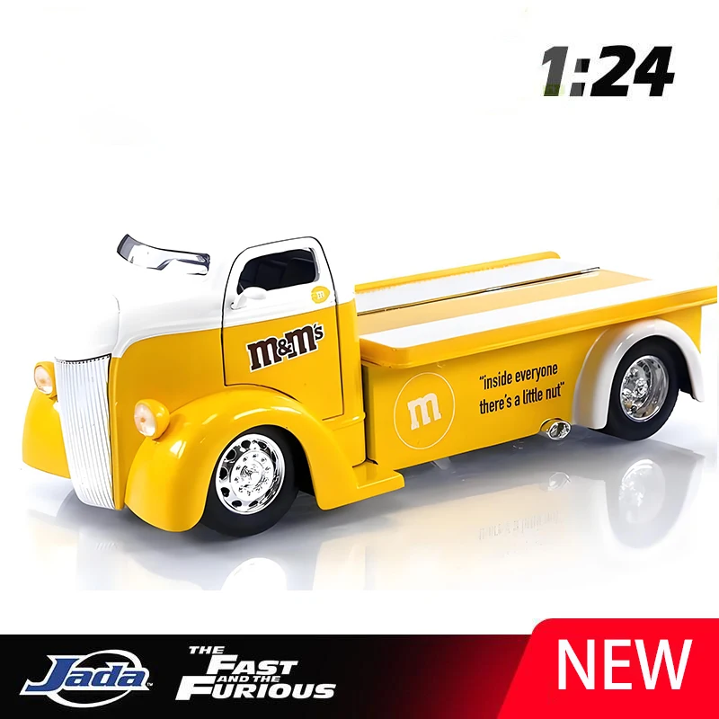 

JADA 1:24 COE FLATBED 1947 Alloy Car Diecasts & Toy Vehicles Car Model Miniature Scale Model Car For Children