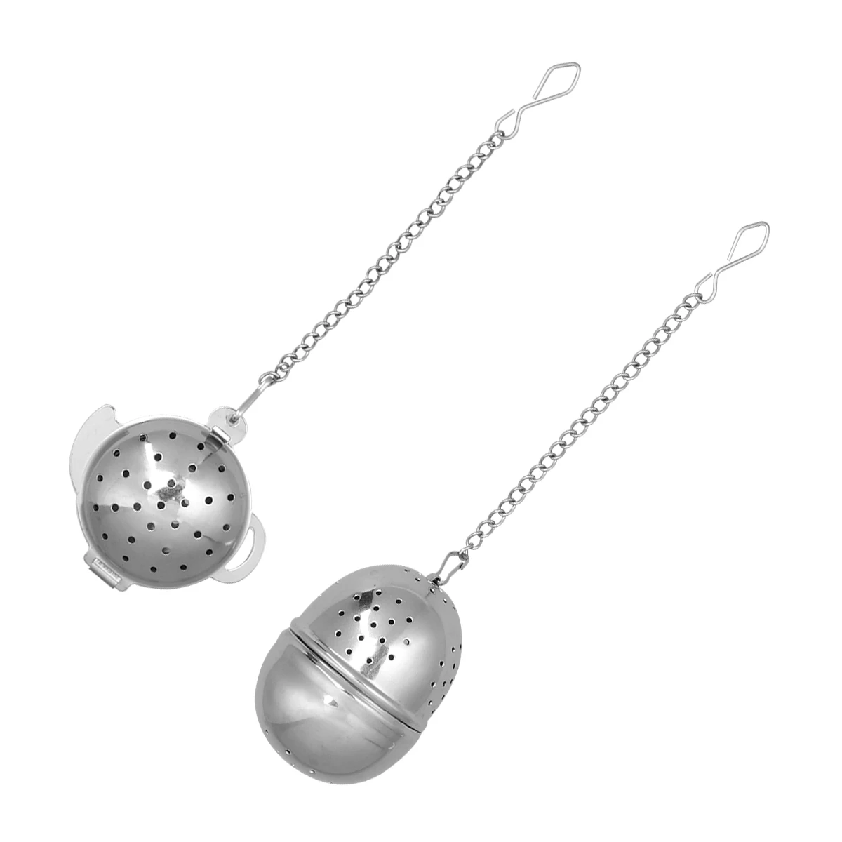 

2Pcs EcoFriendly Stainless Steel Tea Infuser Economical Tea Strainer For Loose Leaf Tea Including Chai Chamomile Herbal