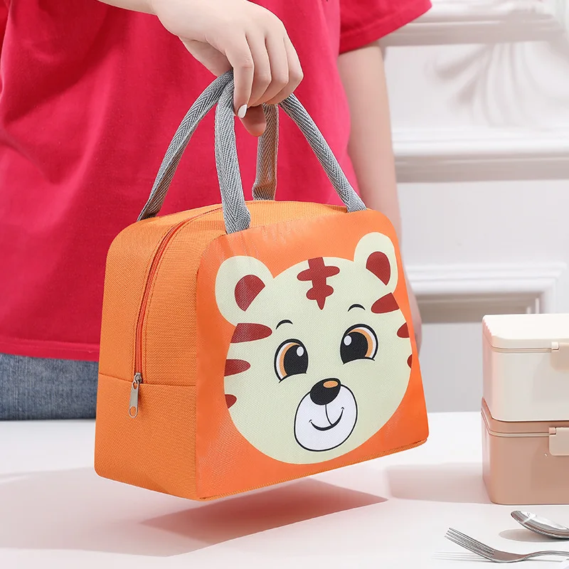 Children Lunch Bags for Childern Cartoon Bento Bag Insulated Kids Bags for Girl Portable Lunch Box Bolsas Para Niños أكياس Çanta