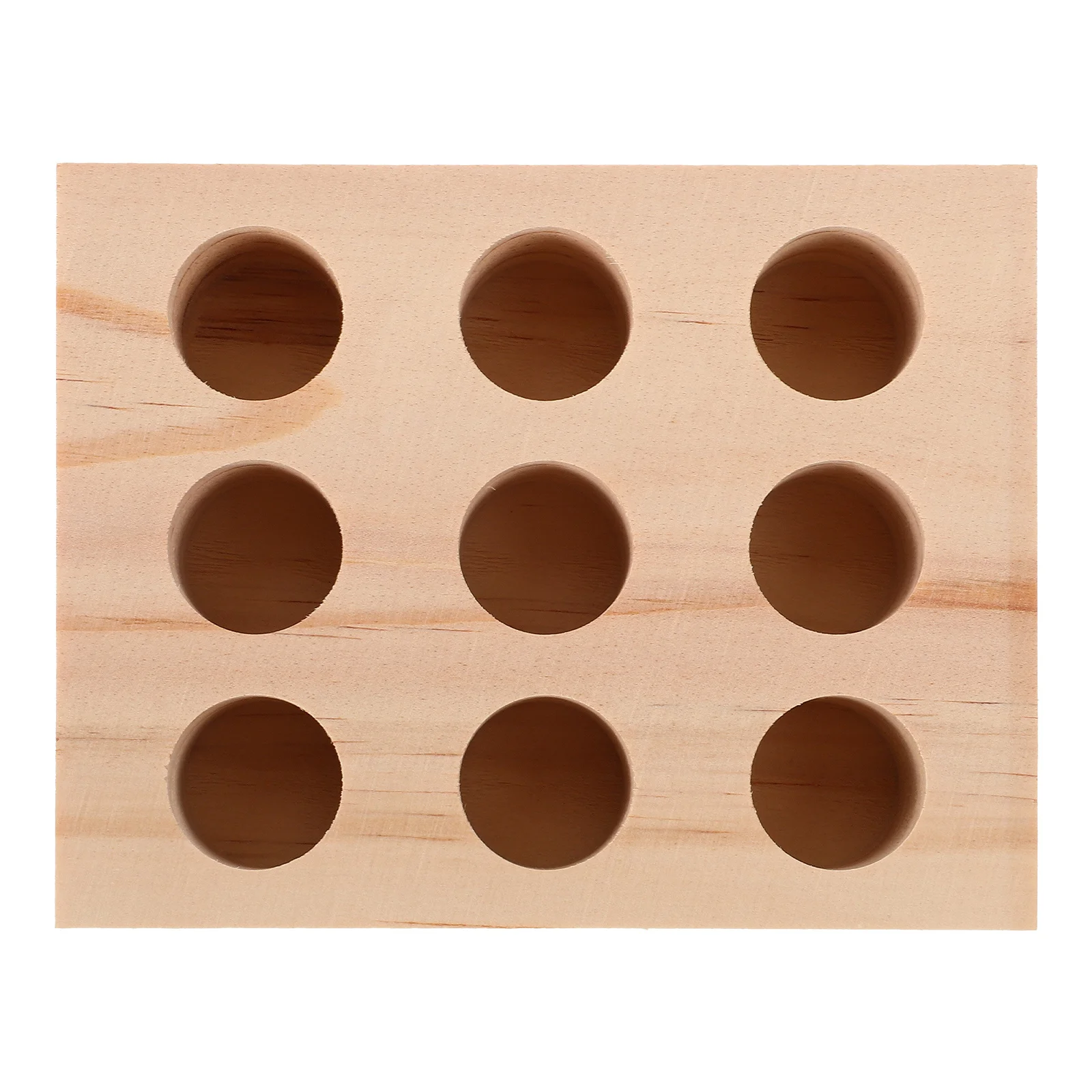 أداة عينة الحشرات 9 فتحات قاعدة خشبية دبوس تخزين لتقوم بها بنفسك عينة صنع عرض العلوم التعليم علة جمع المنظم