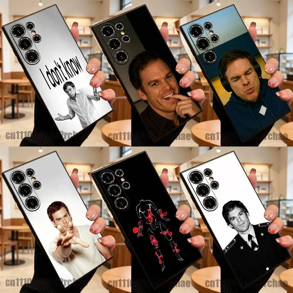 For D-Dexter Morgan Phone Case For Samsung Galaxy S23 S24 S26 S25 S22 S21 S10 5G Ultra Plus Fe Custom Cover