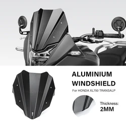 For Honda XL 750 TRANSALP XL750 2023- Motorcycle Sports Windscreen CNC Windshield Deflector Wind Guard
