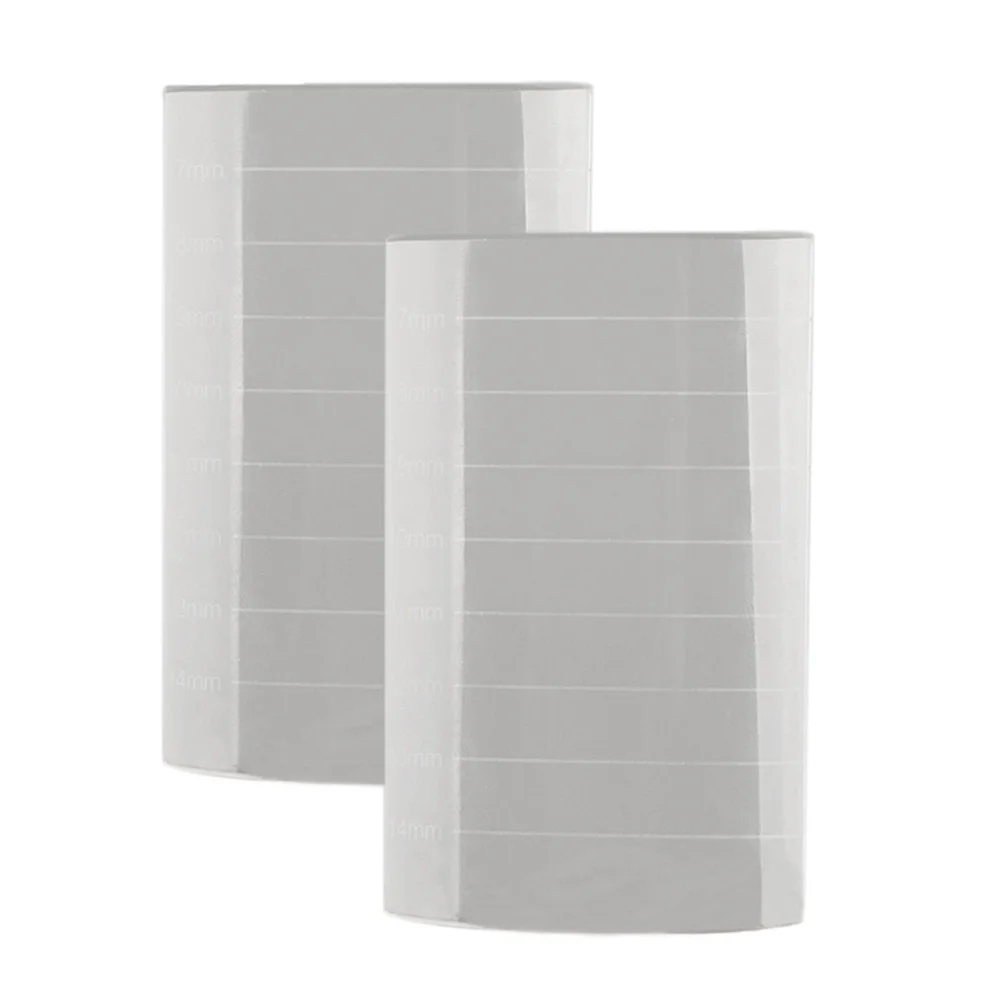 

1Pcs Glass Grafting Eyelash Extension Stand Accurate Scale Markings Reusable Lightweight Makeup Tool for Beauty Center and