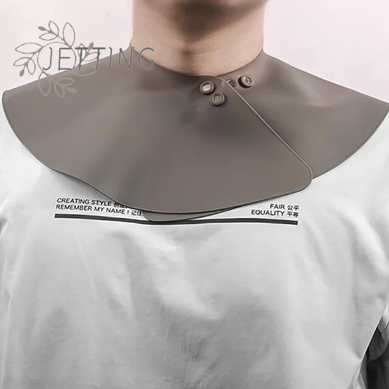 Hot Barber Silicone Hairdressing Cape Waterproof Hair Coloring Wraps Shoulder Cover Pads Neck Cloak Styling Tools Salon Accessor
