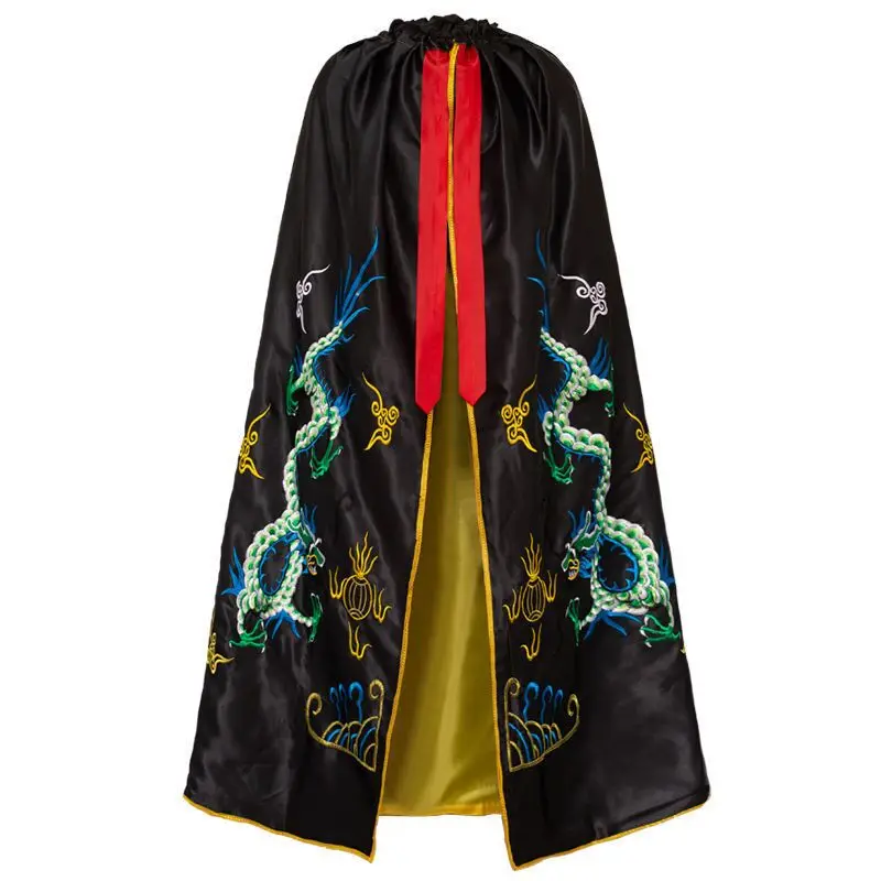 

men's cape coat chinese emperor clothing Costume black emperor cloak cape red cape prince costume accessories ancient cape men