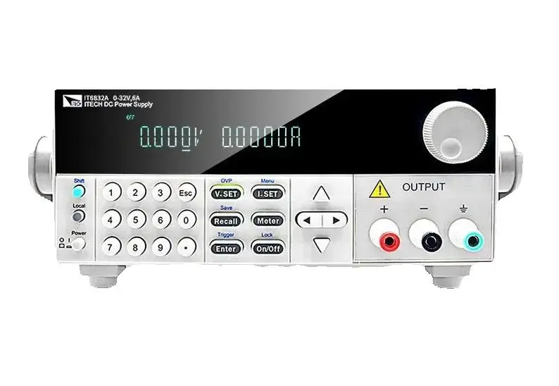 Catu Daya DC Resolusi Tinggi 0–32V 6A 1mV/0.1mA Sumber Daya Terregulasi Presisi yang Dapat Disesuaikan dengan Laporan Kalibrasi