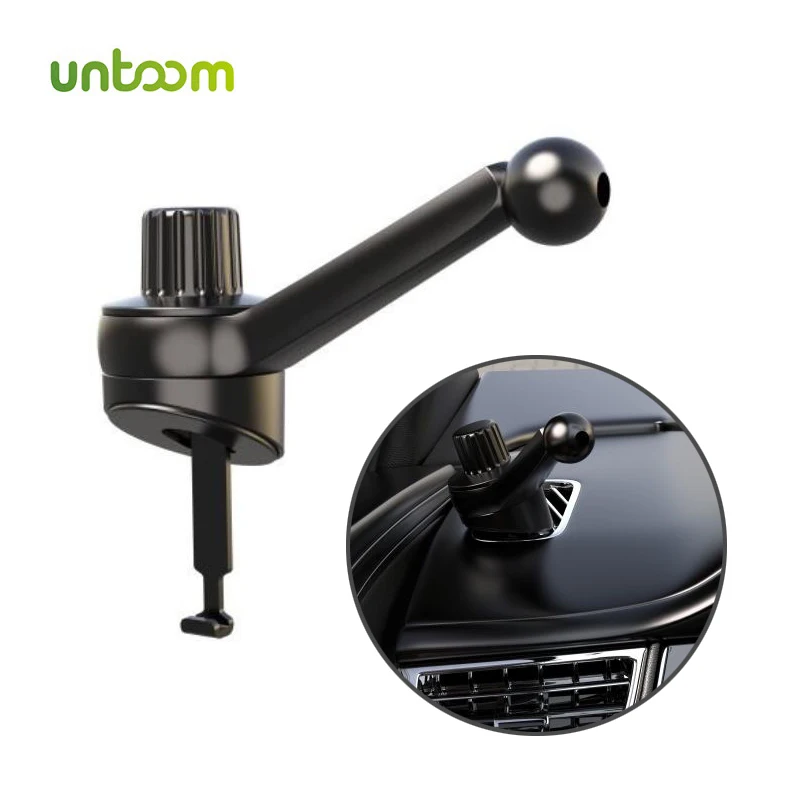 

Untoom Car Air Vent Clip 17mm Ball Head for Car Air Outlet Magnetic Phone Holder Gravity Cell Phone Mount Car GPS Bracket Clamp