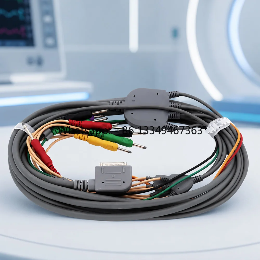 Reusable 10-Lead Double Shielded Lead Wire for 110 System