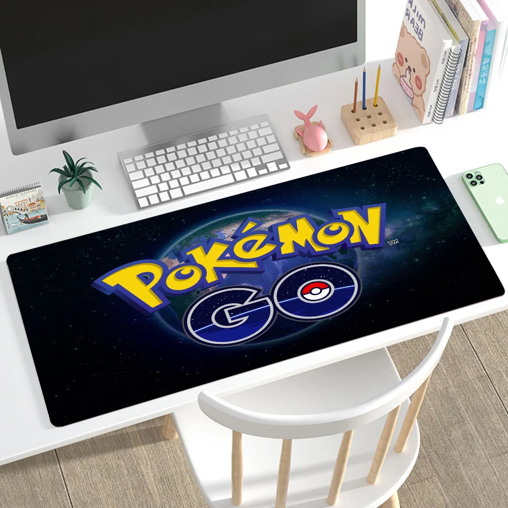 

Pokemon Mousepad Mouse Mat Desk Mat With Pad Gaming Accessories Prime Gaming XXL Keyboard Pad Padding Mat