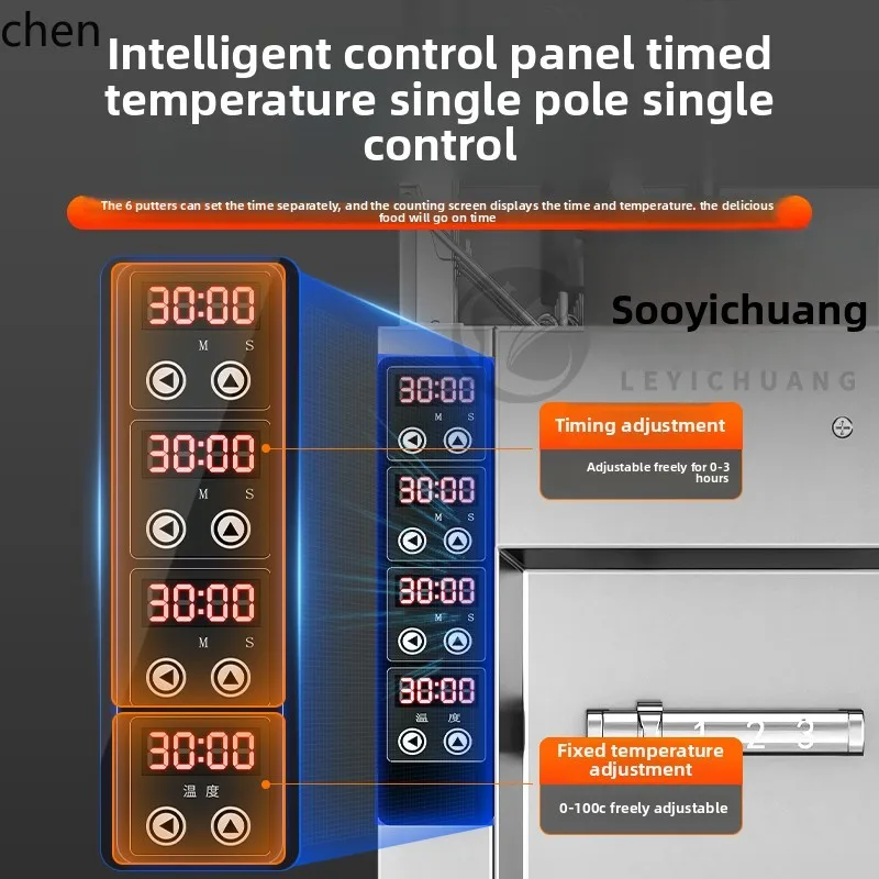 ZML Forno per la cottura delle tagliatelle Riscaldamento elettrico commerciale Sollevamento Macchina per la cottura delle tagliatelle con temporizzazione intelligente a gas multifunzionale