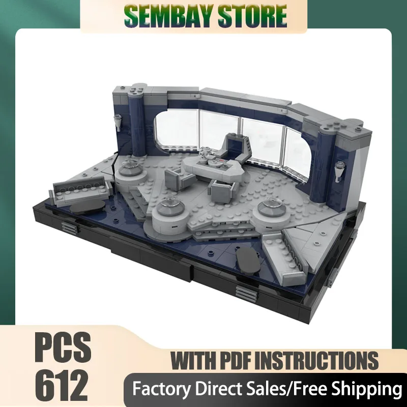 

Звездная модель фильма Moc, строительные кирпичи, модульная модель Senate Arrest, технология, блоки, рождественские игрушки «сделай сам», строительные подарки