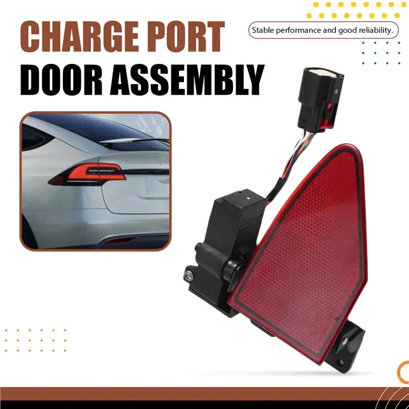 For Tesla Model S Model X 2016-2021 EU Version 1061930-00-A 1061930-10-D New Charge Port Door Assembly