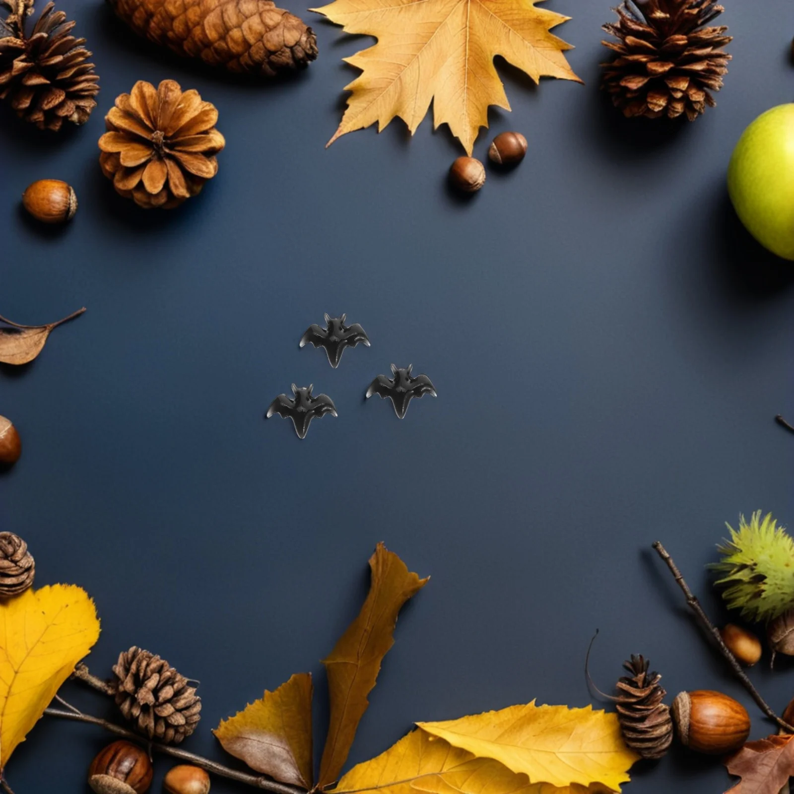 

300Pcs Halloween Nail Charms Animal Gothic Bat 3D Manicure Decorations Party DIY Accessories Halloween Nail Charms