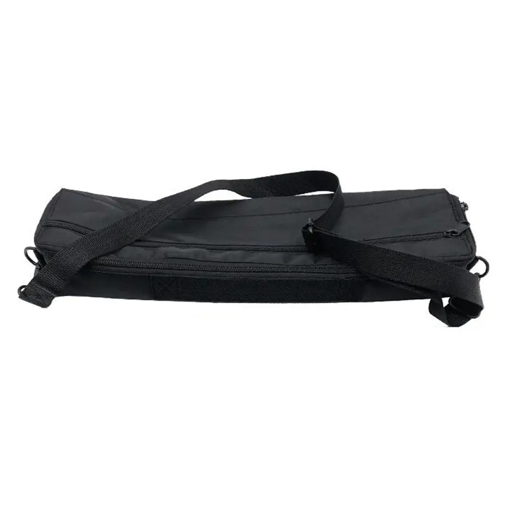 17 Holes Flute Bag Accessories Durable Canvas Carrying Pouch Travel Case for 17 Holes Flute Everyday Use