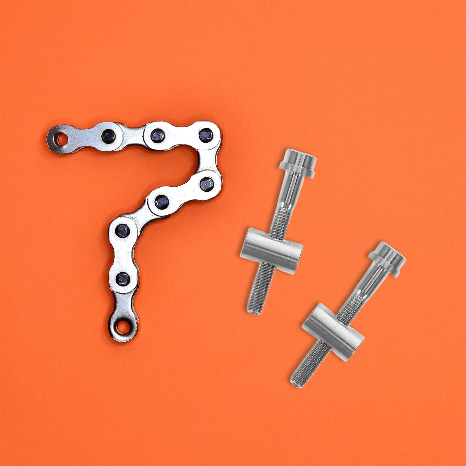 

2pcs Bicycle Seat Post Bolt Titanium Alloy M5X40 Lightweight Durable Replacement For Mountain Bike Seat Clamp Corrosion