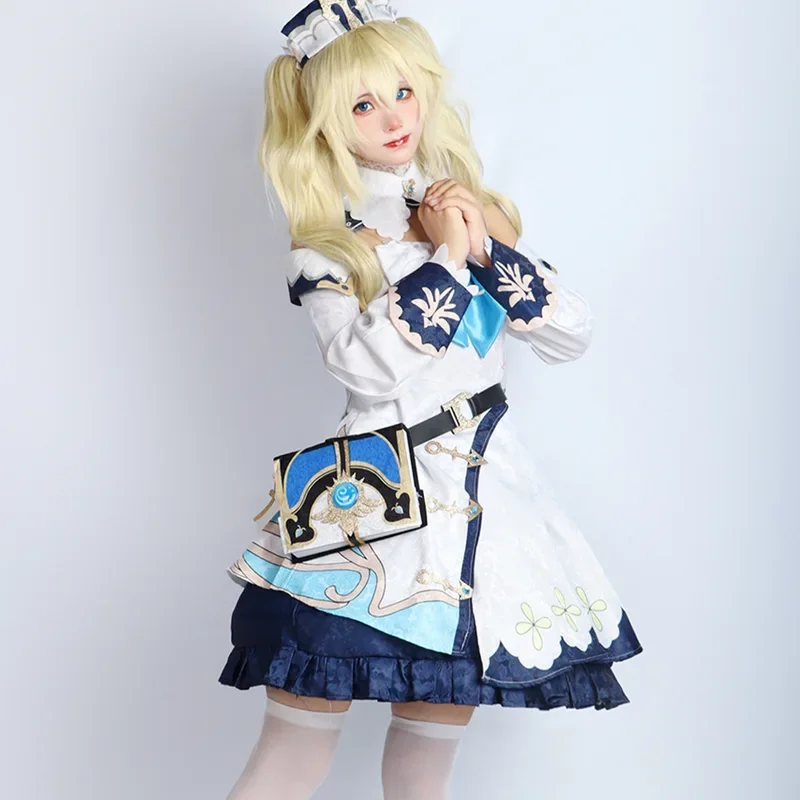 

Barbara Cosplay Genshin Impact Costume Adult Carnival Uniform Anime Halloween Party Costumes Masquerade Women Game#1#W