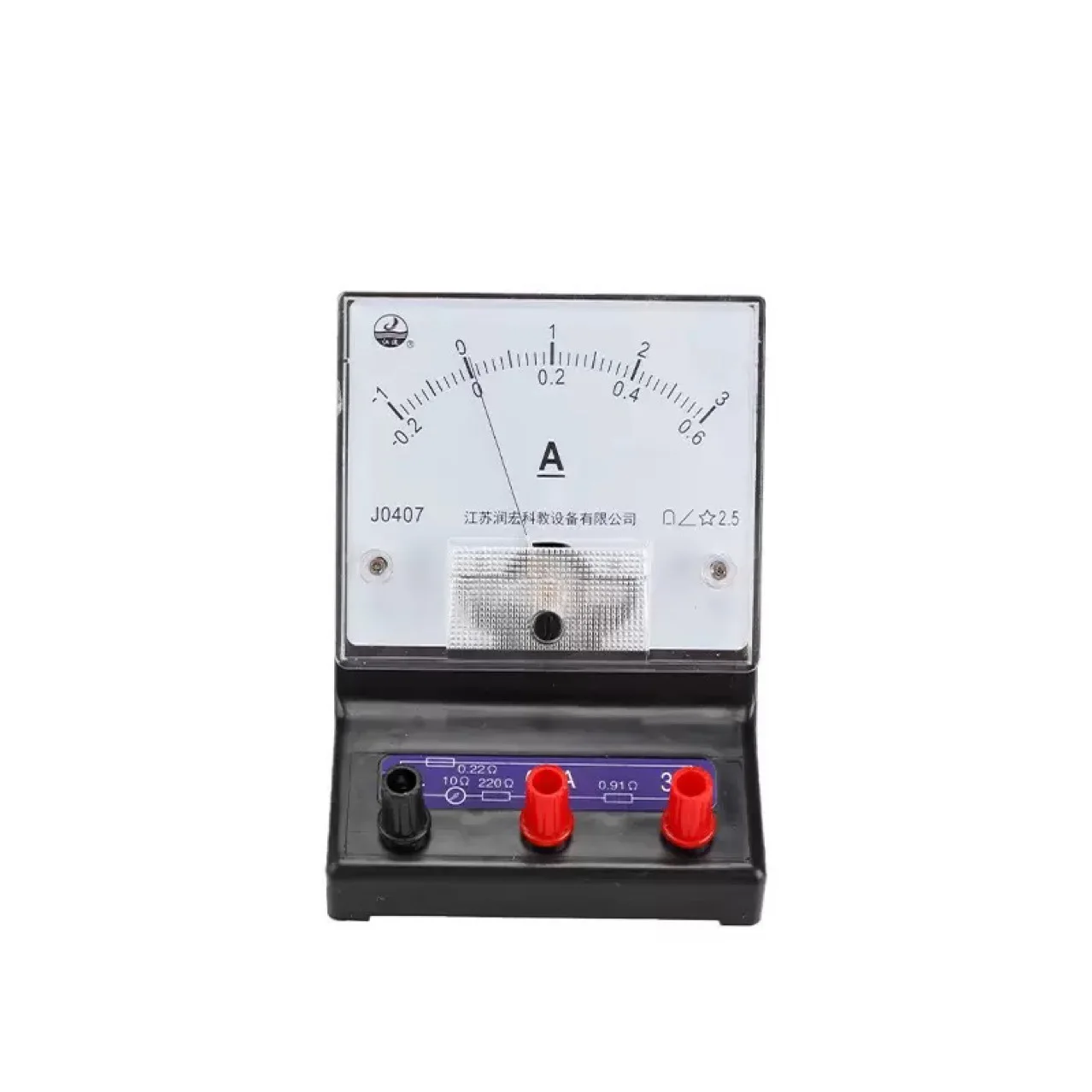 J0407 DC Ammeter J0408 DC Voltage Meter J0409 Sensitive Ammeter Physical Electrical Experiment Box