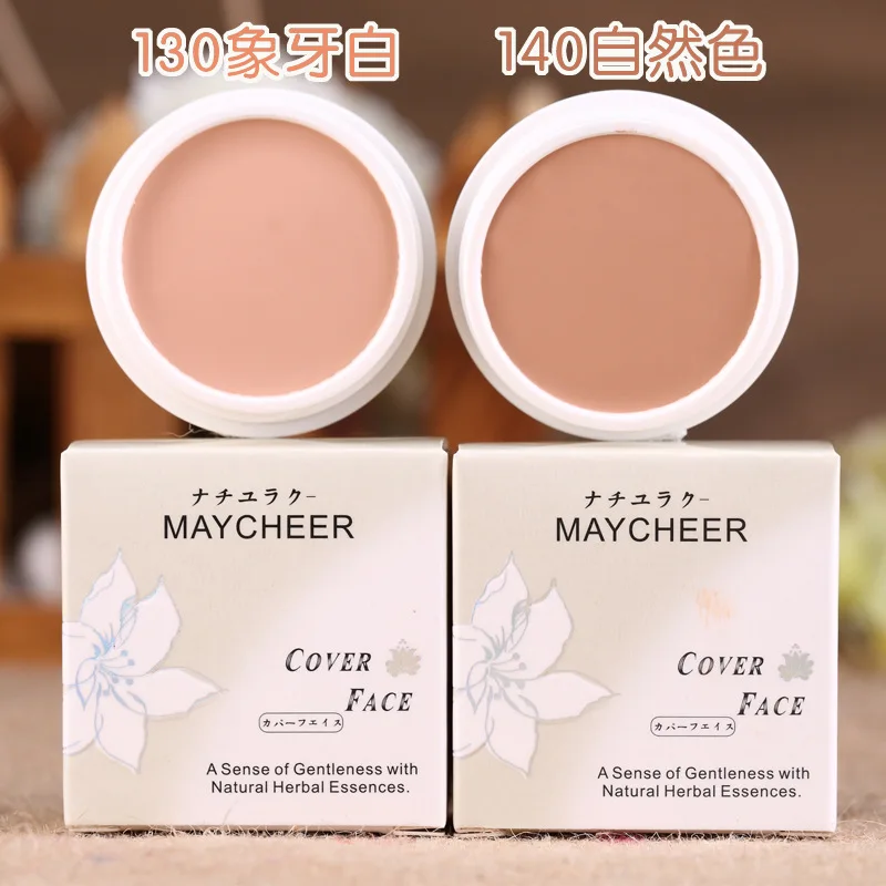 Maycheer Merk Gezicht Concealer Crème Olie-Control Littekens Sproeten Zwarte Eye Volledige Cover Make Gezicht Base Foundation