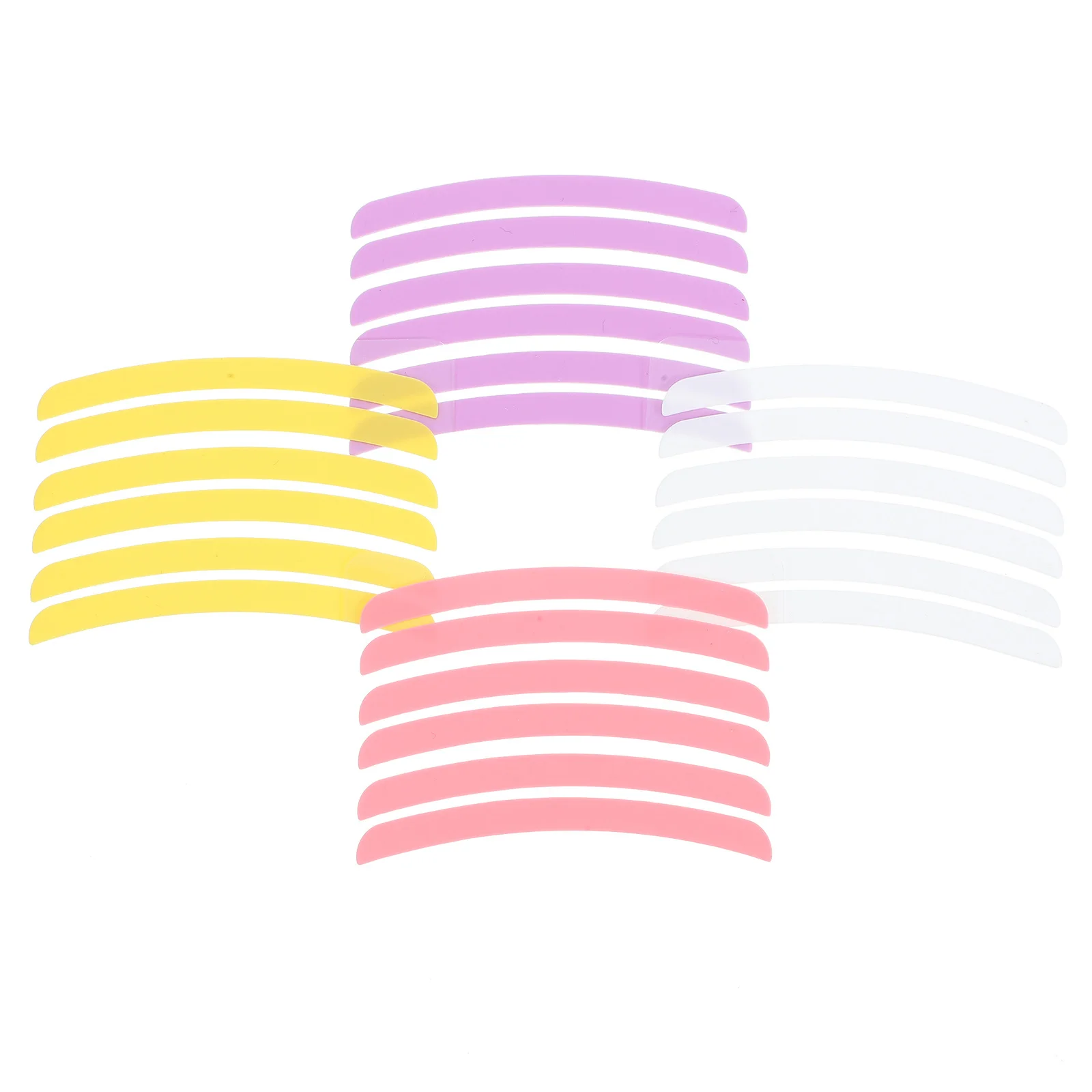 

12Pairs Silicone Lash Lifting Pads Secure Fit for Eyelash Perm Long-Lasting Reusable Beauty Tool for Women Eyelash Perming