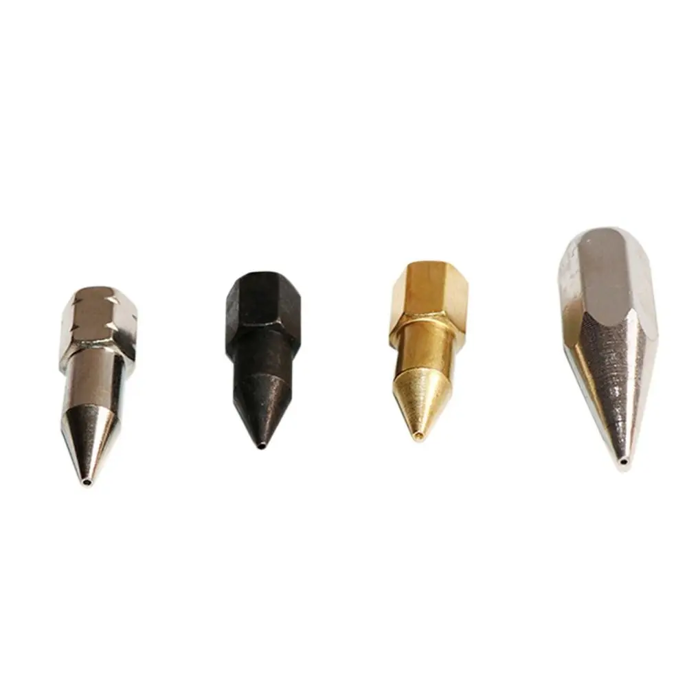 الملحقات العالمية الثقيلة تطول الشحوم فوهة مسطحة حادة شقة الفم تلميح زبدة فوهة #2