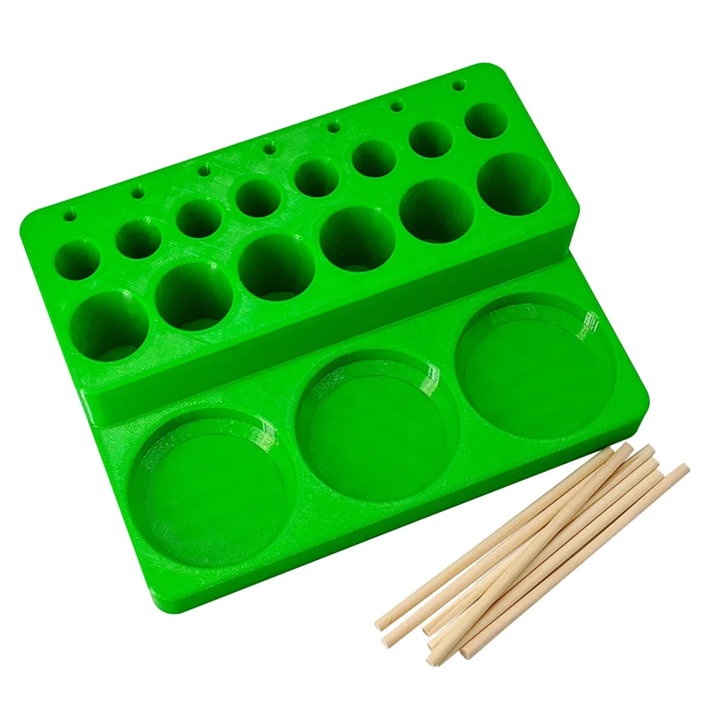 

Fly Fishing Organizer Desktop Storage Rack Desktop Organization Tool Lightweight Storage Solution Compact Fishing Tool Organizer